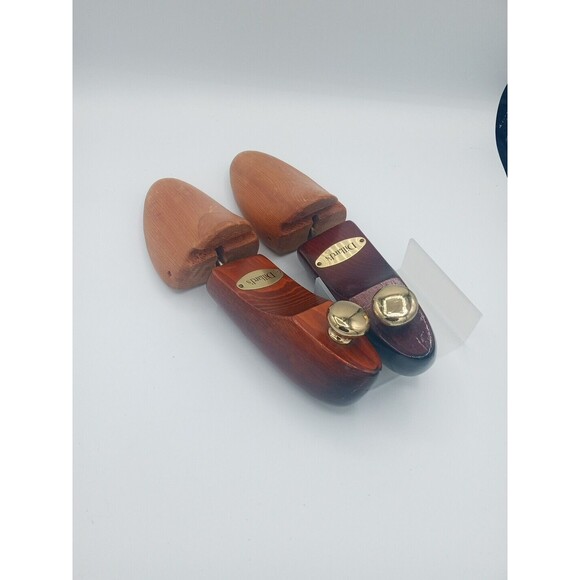 Set of 2  DILLARD'S Dillards Shoe Stretchers Wooden Shaper Small Mold - Picture 8 of 8